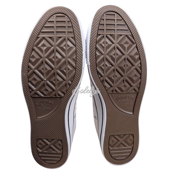 Converse XXHI White Black Red Elastic Lace Canvas Knee High Sneaker Boot M11 W13 - Picture 7 of 9